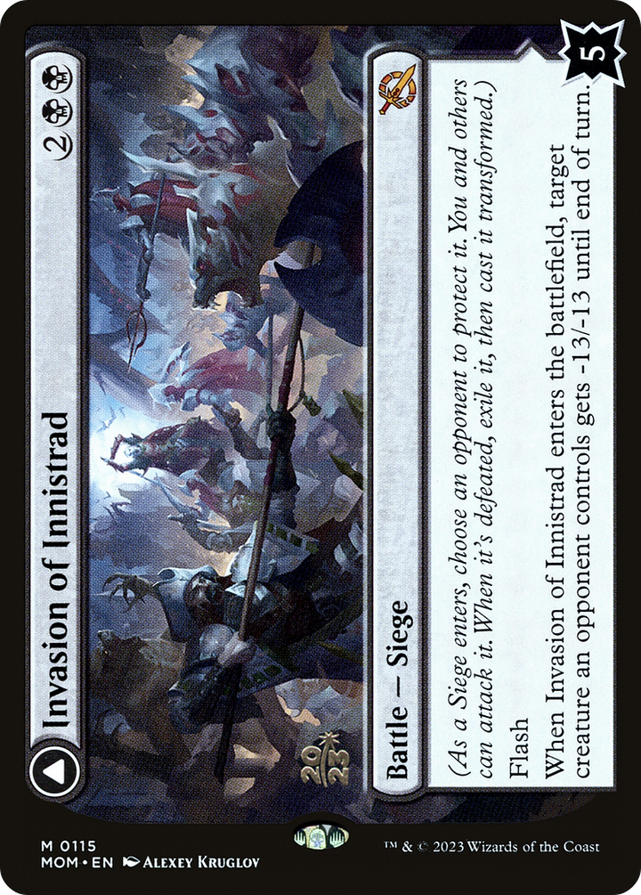 Invasion of Innistrad // Deluge of the Dead (PRE-115S) -  Foil