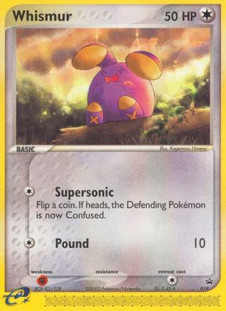 Whismur - 019 (Target Promo) 19 -