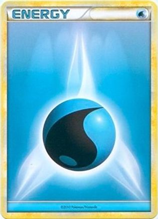 Water Energy (2010 Unnumbered HGSS Style Non-Holo) -