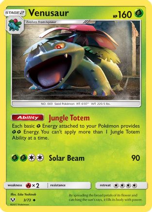 Venusaur 3/73 - Reverse Holofoil