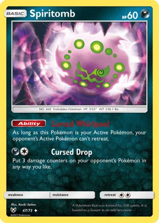 Spiritomb 47/73 - Reverse Holofoil