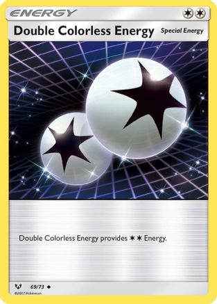 Double Colorless Energy 69/73 - Reverse Holofoil