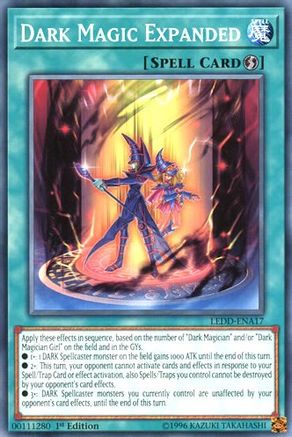 Dark Magic Expanded (LEDD-ENA17) - Legendary Dragon Decks 1st Edition