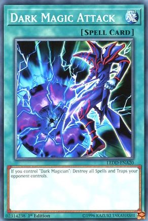 Dark Magic Attack (LEDD-ENA20) - Legendary Dragon Decks 1st Edition