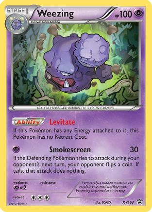 Weezing - XY163 XY163/211 - Holofoil