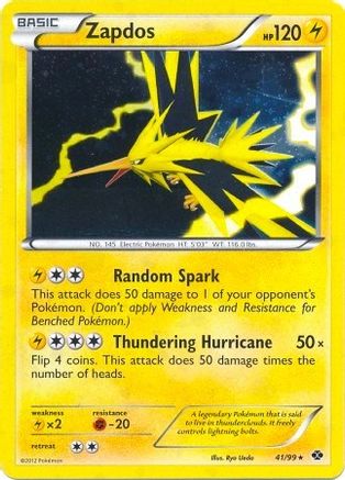 Zapdos - 41/99 (Next Destinies) 41 - Holofoil