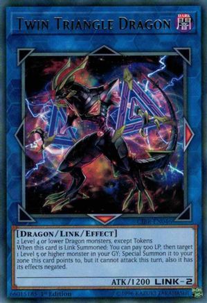 Twin Triangle Dragon (CIBR-EN046) - Circuit Break 1st Edition