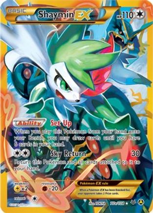 Shaymin EX - 77a/108 77a/108 - Holofoil