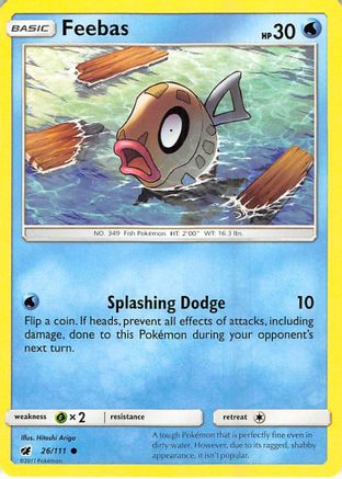 Feebas 26/111 - Reverse Holofoil