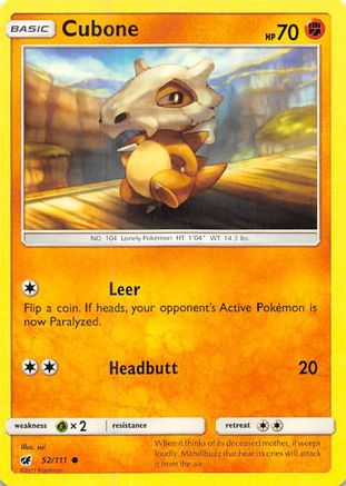 Cubone 52/111 -