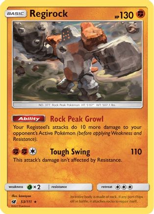 Regirock 53/111 -