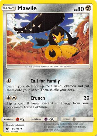 Mawile 64/111 - Reverse Holofoil