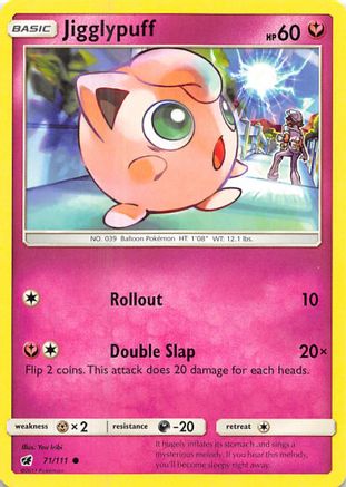 Jigglypuff 71/111 - Reverse Holofoil