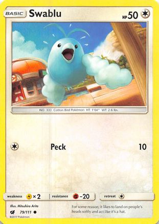 Swablu 79/111 - Reverse Holofoil