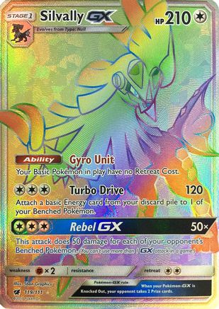 Silvally GX (Secret) 119/111 - Holofoil