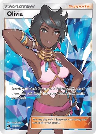 Olivia (Full Art) 111/111 - Holofoil