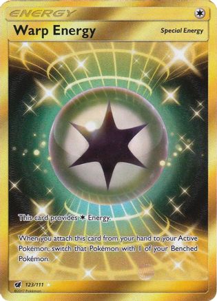 Warp Energy (Secret) 123/111 - Holofoil