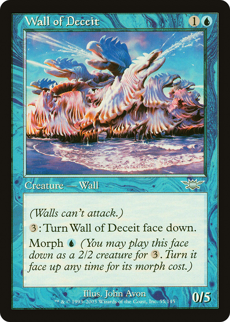 Wall of Deceit (LGN-055) -  Foil