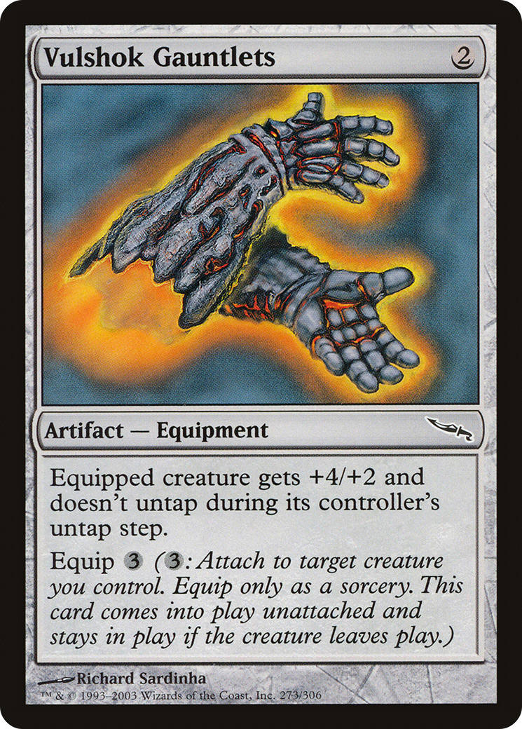 Vulshok Gauntlets (MRD-273) -  Foil