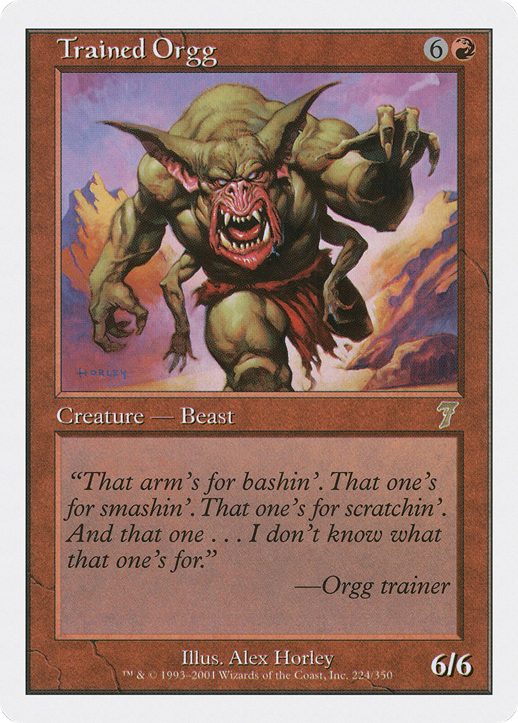 Trained Orgg (7ED-224) -