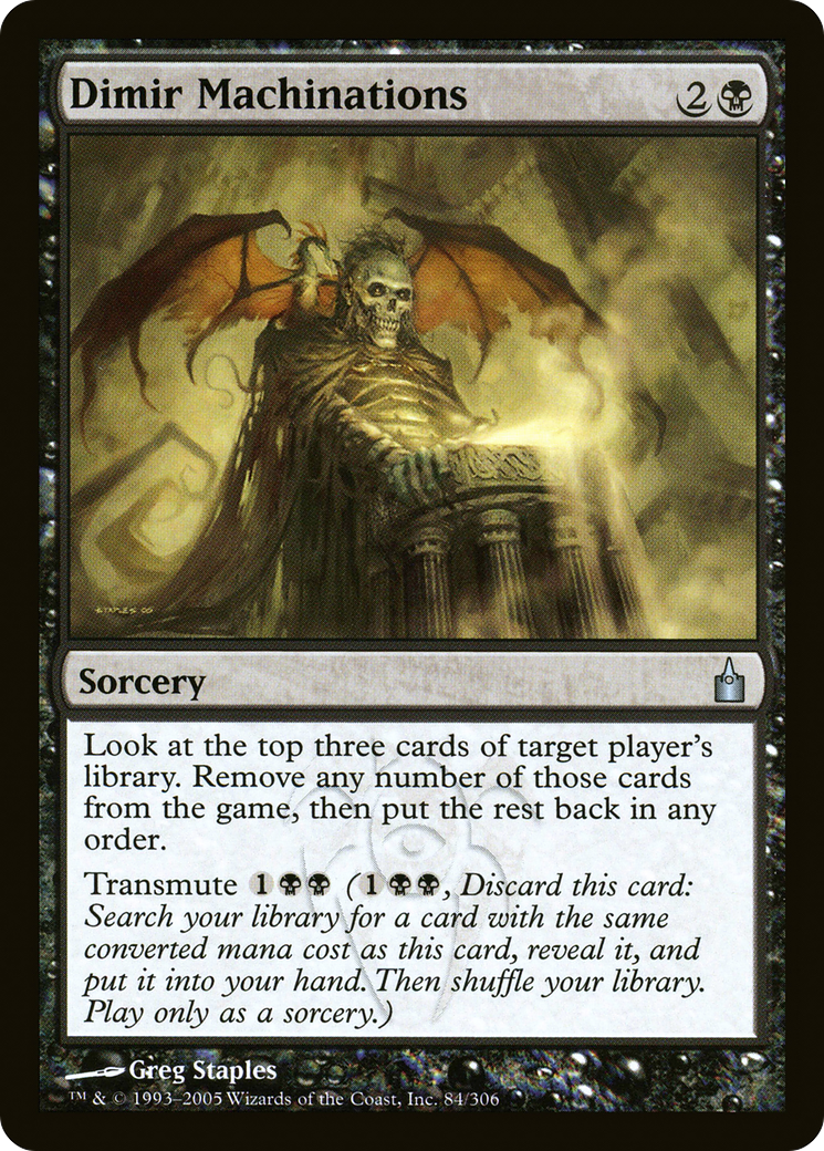 Dimir Machinations (RAV-084) -