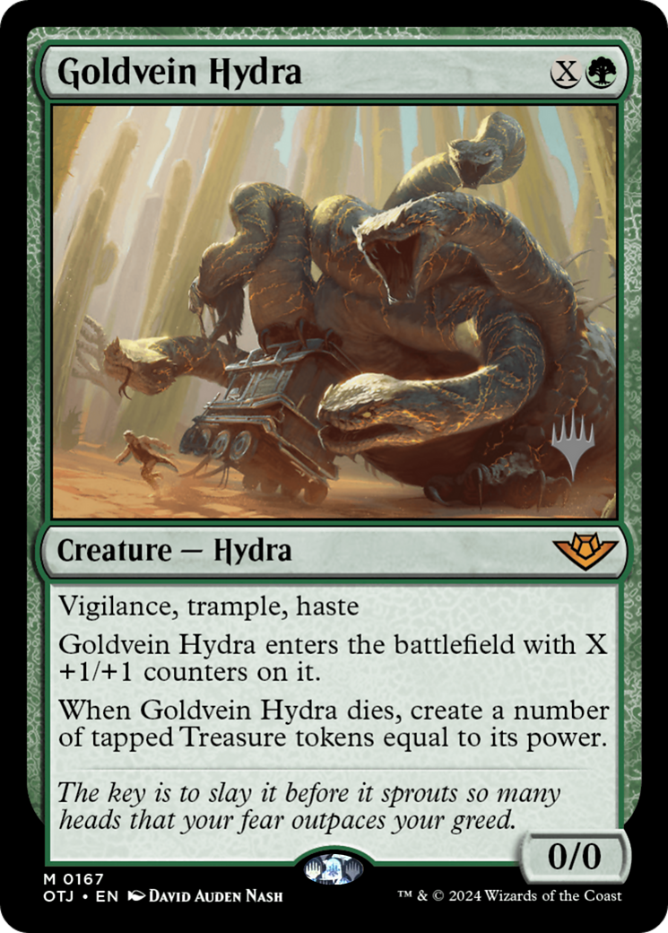 Goldvein Hydra (PPOTJ-167P) -  Foil