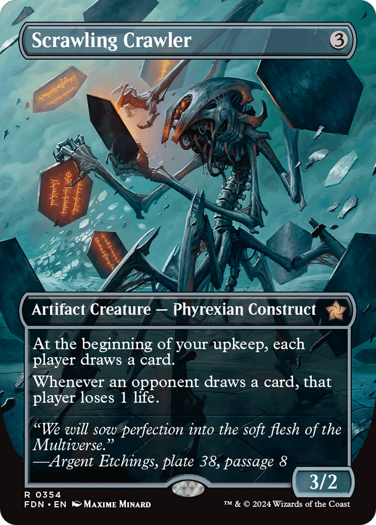 Scrawling Crawler (FDN-354) -  (Borderless) Foil