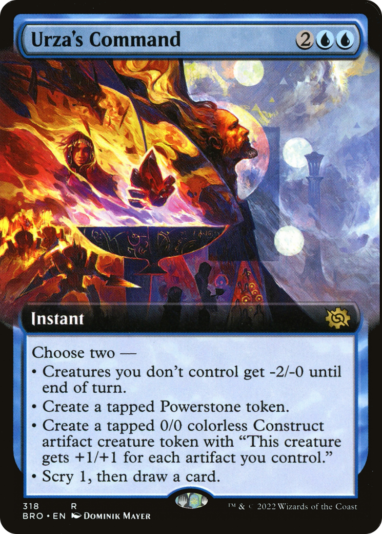 Urza's Command (BRO-318) - : (Extended Art)