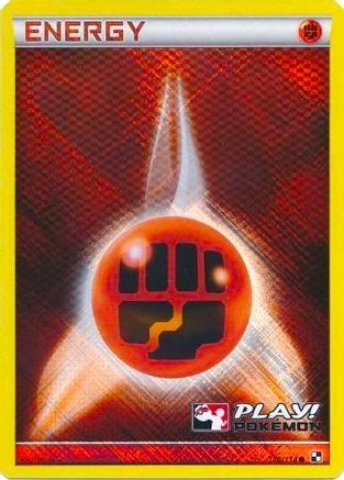 Fighting Energy - 110/114 (Play! Pokemon) 110 - Holofoil