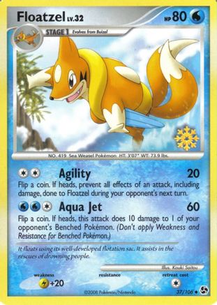 Floatzel - 37/106 37 -