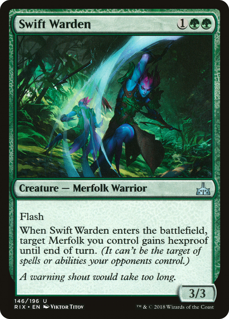 Swift Warden (RIX-146) -  Foil