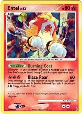 Entei - 4/132 (Cracked Ice Holo) 4 - Holofoil