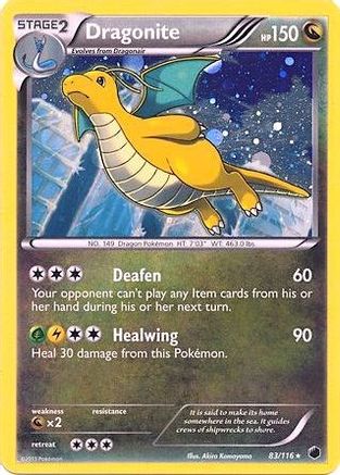 Dragonite - 83/116 (Cosmos Holo) 83 - Holofoil