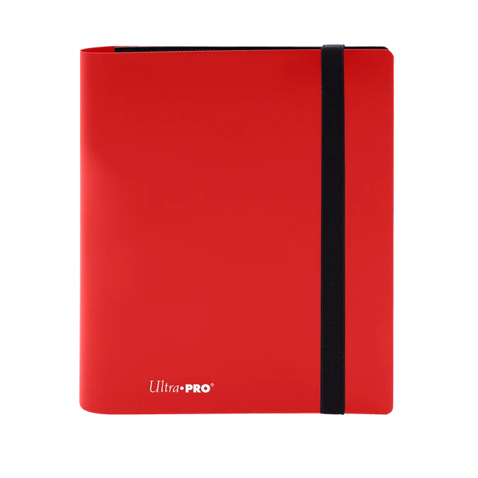 Ultra Pro PRO Binder 4-Pocket Apple Red