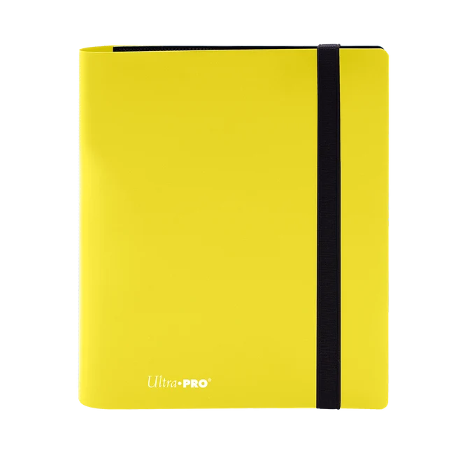 Ultra Pro PRO Binder 4-Pocket Lemon Yellow