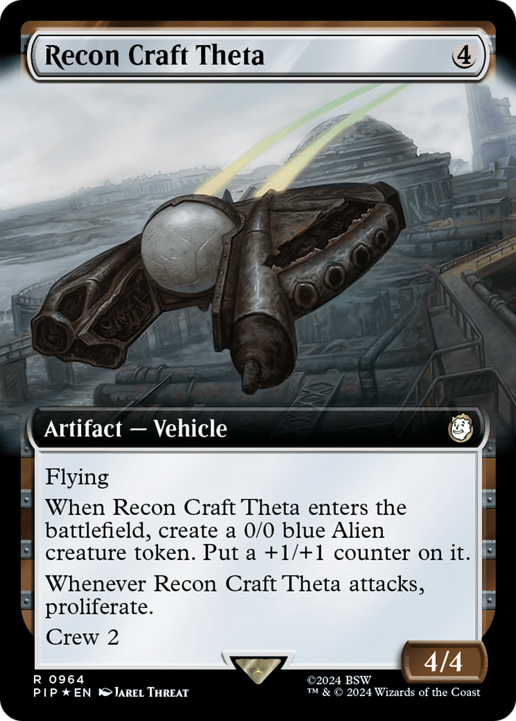 Recon Craft Theta (PIP-964) - : (Extended Art) Foil