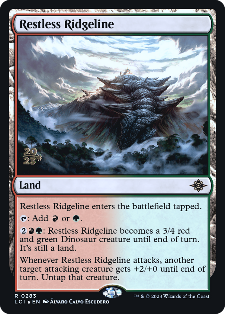 Restless Ridgeline (PRE-283S) -  Foil