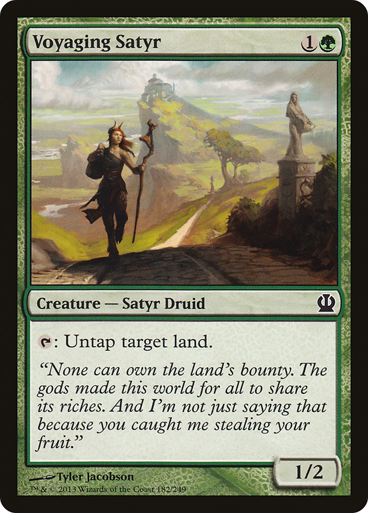 Voyaging Satyr (THS-182) -  Foil