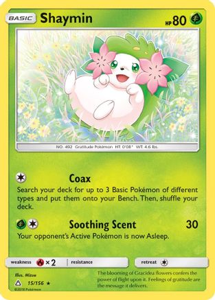 Shaymin (15) 15/156 - Holofoil