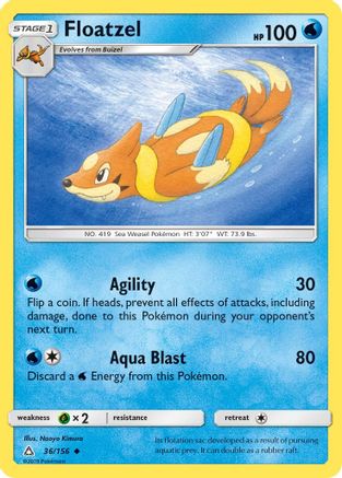 Floatzel 36/156 -