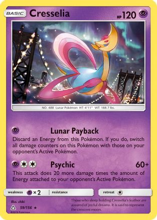 Cresselia 59/156 - Holofoil