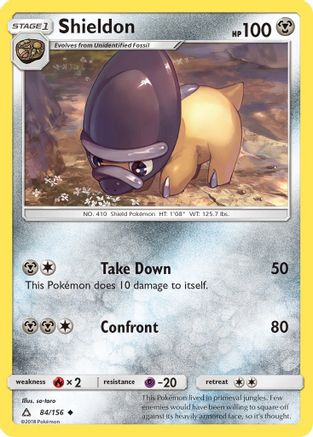 Shieldon 84/156 - Reverse Holofoil