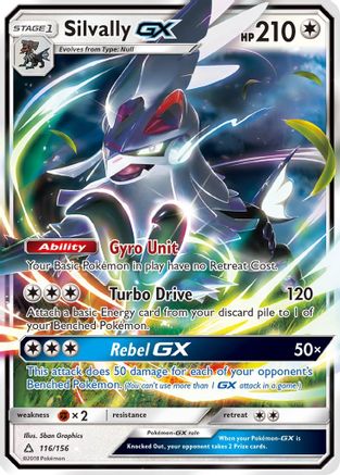 Silvally GX 116/156 - Holofoil