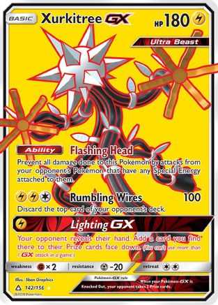 Xurkitree GX (Full Art) 142/156 - Holofoil