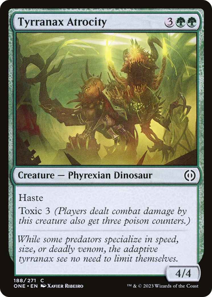 Tyrranax Atrocity (ONE-188) -  Foil