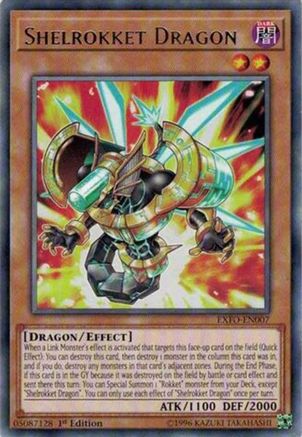 Shelrokket Dragon (EXFO-EN007) - Extreme Force 1st Edition