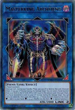 Masterking Archfiend (EXFO-EN090) - Extreme Force 1st Edition