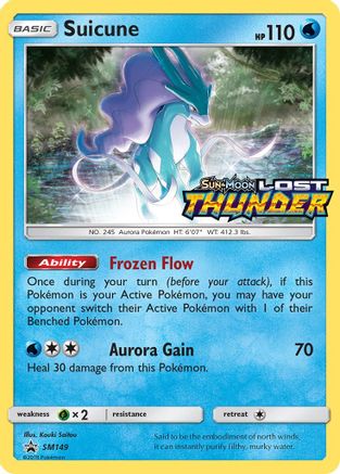 Suicune - SM149 (Prerelease) SM149/248 - Holofoil