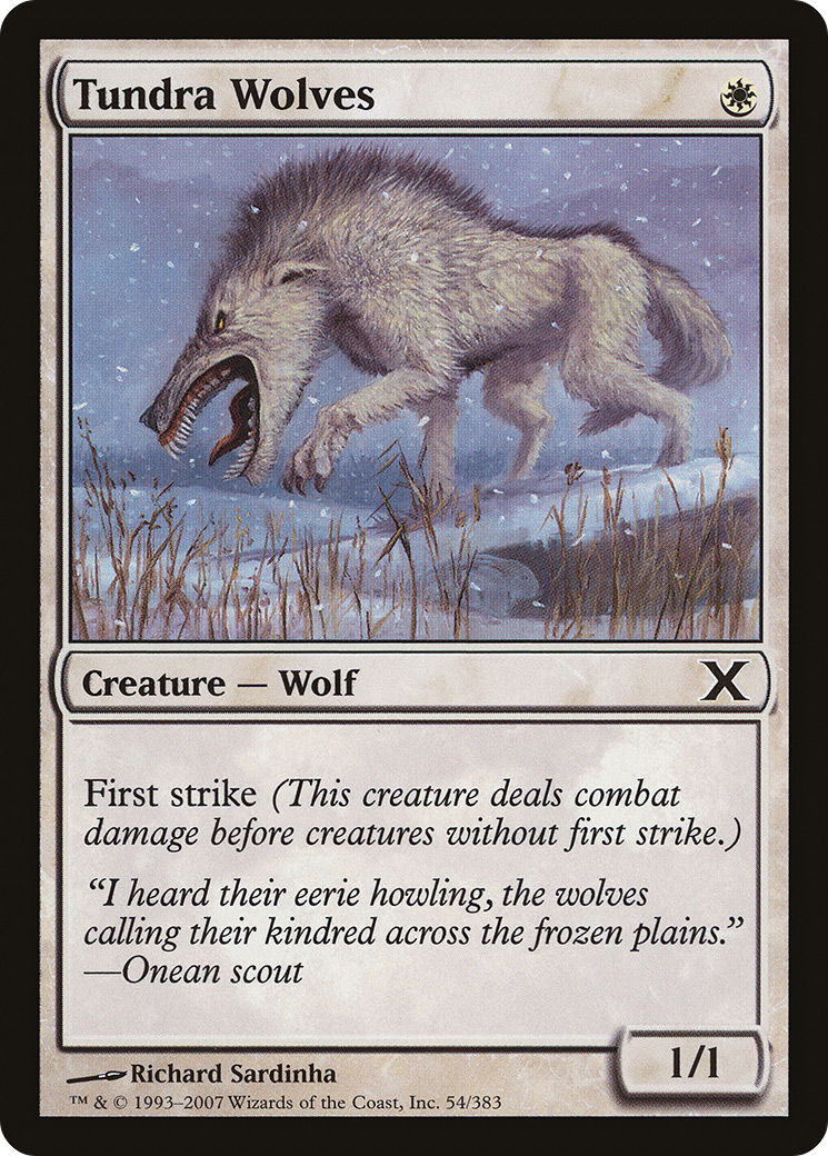 Tundra Wolves (10E-054) -