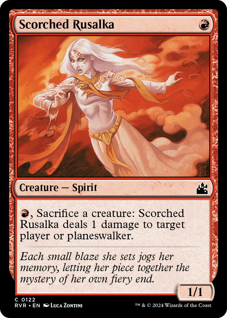 Scorched Rusalka (RVR-122) -  Foil